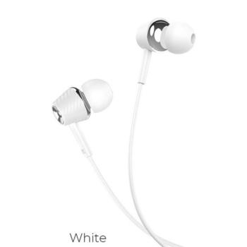 Hoco M70 Graceful vezetékes headset, 3,5mm Jack, fehér kép