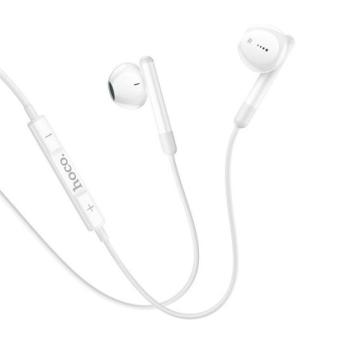 Hoco M93 vezetékes headset hangerőszabályzóval, Type C, fehér kép
