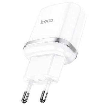 Hoco N3 hálózati töltő USB, QC3.0, 3A, 18W, fehér kép