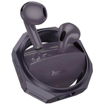 HOCO SPINNER bluetooth fülhallgató SZTEREO (v5.4, TWS, mikrofon + töltőtok) FEKETE/LILA kép