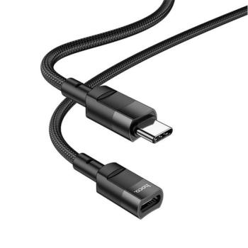 Hoco U107 USB-C hosszabbító kábel 1,2m, fekete kép