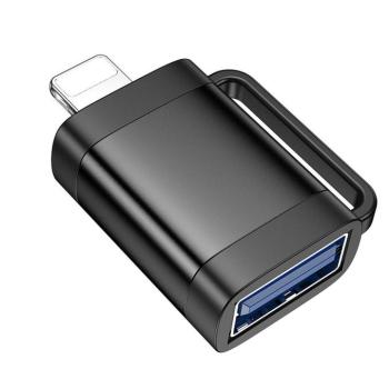 Hoco UA31A adapter Lightning - USB-A OTG - fekete kép