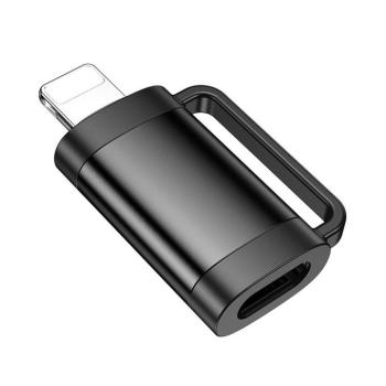 Hoco UA31B adapter Lightning - Type-C 2A OTG - fekete kép