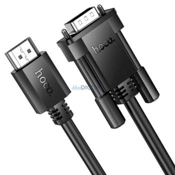 HOCO US12 HDMI - VGA kábel HD 1080p 2m - fekete kép