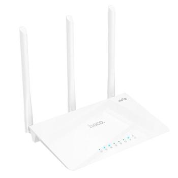 HOCO vezeték nélküli router WiFi4 HI30 fehér kép