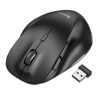 HOCO vezeték nélküli számítógépes egér 2,4G 1600 dpi GM24 fekete kép