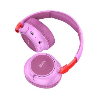 HOCO W43 fejhallgató bluetooth lila  kép