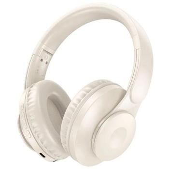 HOCO W45 bluetooth fejhallgató SZTEREO (v5.3, mikrofon, kártyaolvasó, összehajtható, 3.5mm jack aljzat) FEHÉR kép
