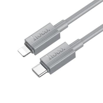 Hoco X107 Type-C - Lightning kábel PD 27W 1m - szürke kép