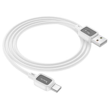 Hoco X108 USB-A - Type-C kábel 3A 1m - fehér kép