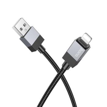 Hoco X110 USB-A - Lightning kábel 2.4A 1m - fekete kép