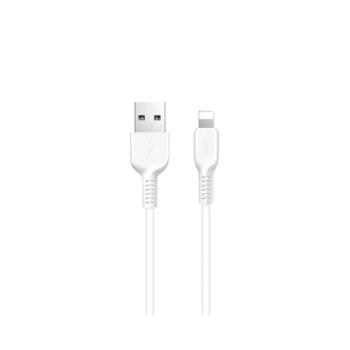 Hoco X20 Flash USB / Lightning töltő- és adatkábel, 1 m, fehér kép