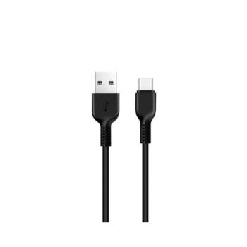 Hoco X20 USB / USB-C töltő- és adatkábel, 1 m, fekete kép