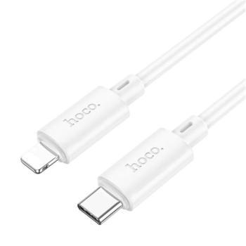 HOCO X88 adatkábel (Type-C - lightning, 20W, PD gyorstöltő, 100cm) FEHÉR kép