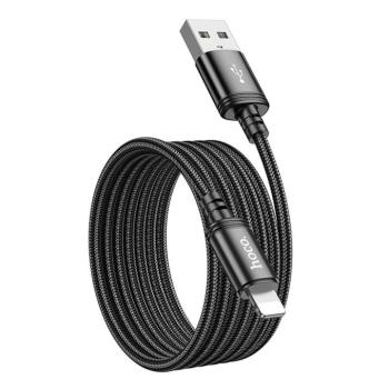 Hoco X89 USB-A - Lightning kábel 2.4A 2m - fekete kép