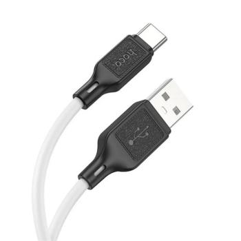 HOCO X90 adatkábel (USB - Type-C, 3A, 100cm) FEHÉR kép