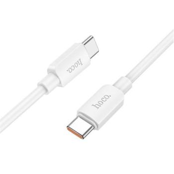 Hoco X96 USB-C / USB-C töltő- és adatkábel 100W, 1m, fehér kép