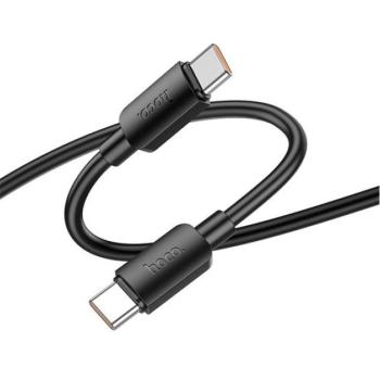 Hoco X96 USB-C / USB-C töltő- és adatkábel 100W, 1m, , fekete kép
