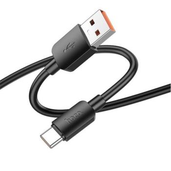 Hoco X96 USB / USB-C töltő- és adatkábel, 100W, 1m, fekete kép