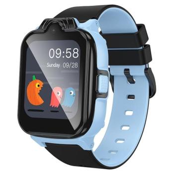 Hoco Y104 okosóra gyerekeknek hívásfogadó funkcióval, 4G, GPS, Wi-Fi, kék kép