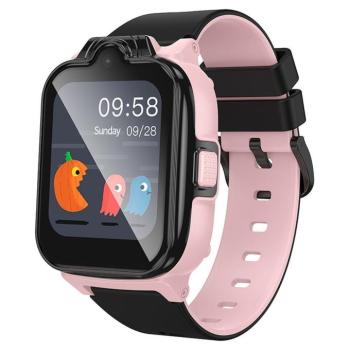 Hoco Y104 okosóra gyerekeknek hívásfogadó funkcióval, 4G, GPS, Wi-Fi, rózsaszín kép