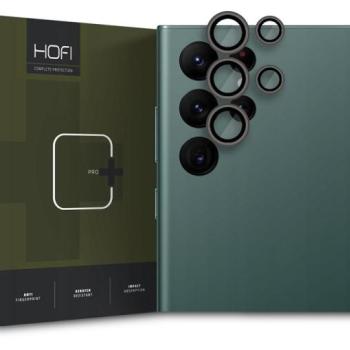HOFI Camring Pro+ hátsó kameralencse védőüveg - Samsung SM-S918 Galaxy S23 Ultra- fekete kép