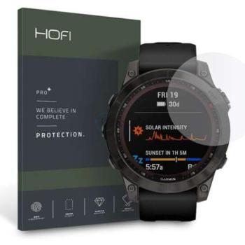 HOFI Glass Pro+ üveg képernyővédő fólia - Garmin Fenix 5 / 6 / 6 Pro / 7 - átlátszó kép