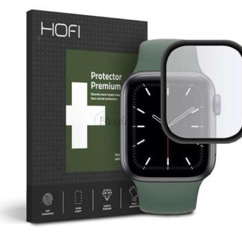 HOFI Hybrid Glass üveg képernyővédő fólia - Apple Watch Series 4/5/6/SE (44 mm) - fekete kép