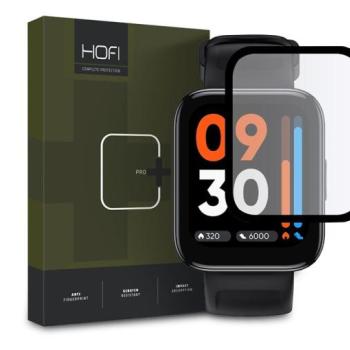 HOFI Hybrid Pro+ Glass üveg képernyővédő fólia - Realme Watch 3 - fekete kép