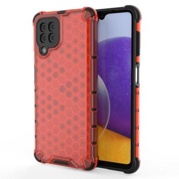 Honeycomb tok Armor tok TPU Bumper Samsung Galaxy A22 4G Red kép