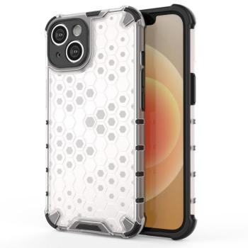 Honeycomb tok iPhone 14 Plus Armor hibrid tok átlátszó kép