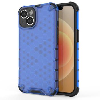 Honeycomb tok iPhone 14 Plus Armor hibrid tok kék kép