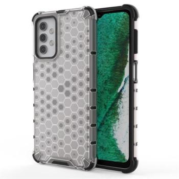 Honeycomb tok páncél telefontok TPU Bumper Samsung Galaxy A32 5G átlátszó kép