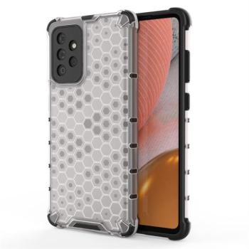 Honeycomb tok páncél telefontok TPU Bumper Samsung Galaxy A72 4G átlátszó kép