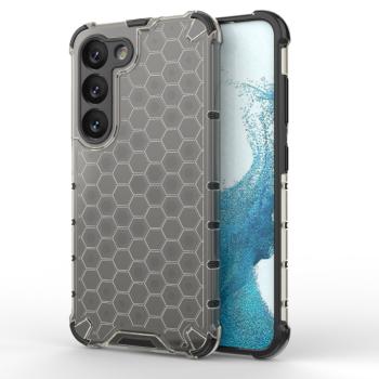 Honeycomb tok Samsung Galaxy S23 Armor hibrid tok fekete kép