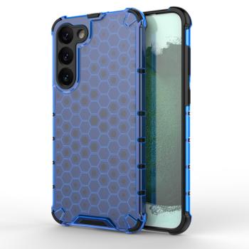Honeycomb tok Samsung Galaxy S23+ Armor hibrid tok kék kép