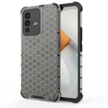 Honeycomb tok ütésálló tok gél Vivo V23 5G fekete kép
