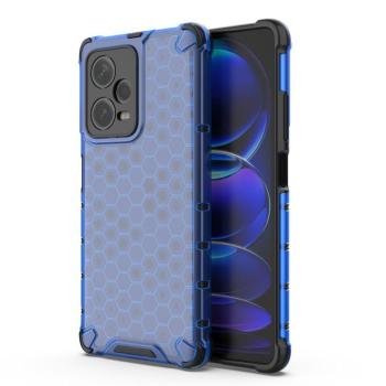 Honeycomb tok Xiaomi Redmi Note 12 Pro+ Armor hibrid tok kék kép