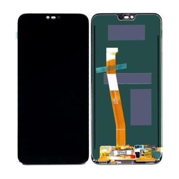 Honor 10 fekete LCD + érintőpanel (ujjlenyomat olvasó nélkül) kép