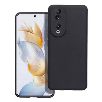 Honor 90 szilikon tok, hátlap tok, fekete, matt kép