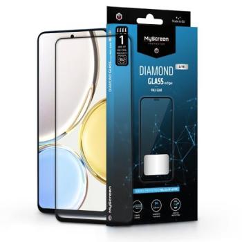 Honor Magic 4 Lite/X30/X9 5G edzett üveg képernyővédő fólia - MyScreen ProtectorDiamond Glass Lite Edge2.5D Full Glue - fekete kép