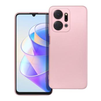 Honor X7a hátlap tok, TPU tok, rózsaszín, Metallic kép