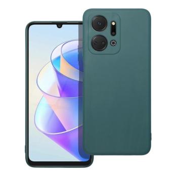 Honor X7a szilikon tok, hátlap tok, zöld, matt kép