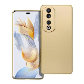 Honor X8a hátlap tok, TPU tok, arany, Metallic kép