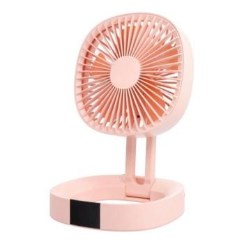 Hordozható ventilátor, rózsaszín (933) kép