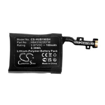 Huawei Band 6 / Band 7, Akkumulátor, 100 mAh, Li-Polymer, Cameron Sino, kompatibilis kép