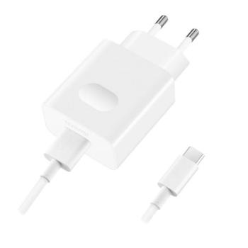 HUAWEI CP404B hálózati töltő USB aljzat (10V / 2250mA, 22,5W, PD gyorstöltés támogatás + Type-C kábel) FEHÉR Motorola Z3, Lenovo ZUK Z1 (Z1221), Google Pixel XL, Asus Zenfone 3 Deluxe (ZS570 kép