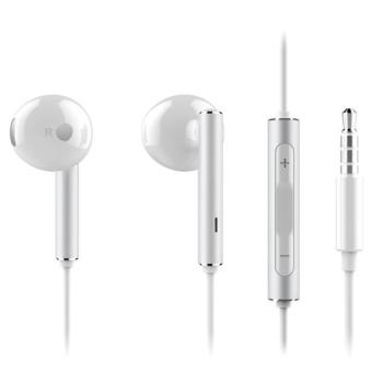 HUAWEI fülhallgató SZTEREO (3.5mm jack, mikrofon, felvevő gomb, hangerőszabályzó) FEHÉR Huawei MatePad SE, Gigaset GL390, Nokia G22, LG G4c (H525n), Evolveo Strongphone Q7 LTE, Apple IPAD, Homt kép