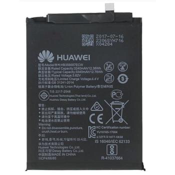 Huawei HB356687ECW (Nova 2 Plus, P Smart Plus, Mate 10 Lite, P30 Lite) kompatibilis akkumulátor 3340mAh, OEM jellegű kép