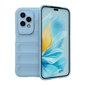 Huawei Honor 200 Lite, Szilikon tok, közepesen ütésálló, 3D minta, világoskék kép